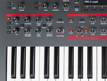 Pro 2 de Dave Smith, sinte monofónico y parafónico