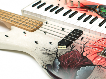 Keybass, un híbrido de bajo eléctrico y sintetizador