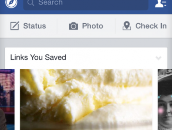 Facebook añade un botón para guardar música y otros contenidos