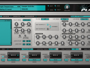 Rob Papen Punch-BD permite apilar hasta seis bombos
