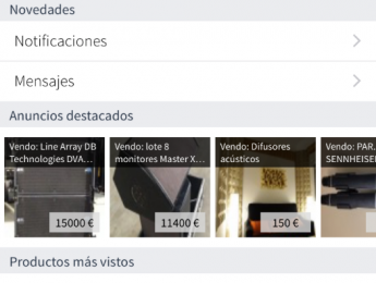 Mercasonic app renovada para iOS 8
