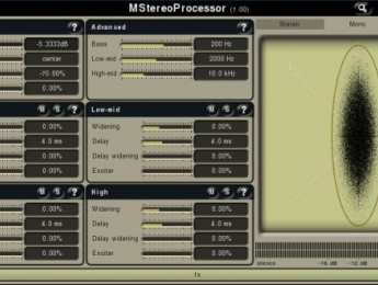 MeldaProduction presenta MStereoProcessor