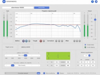 Sonarworks, una herramienta para calibrar auriculares