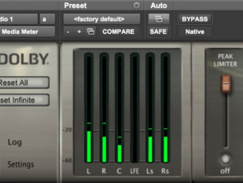 Dolby Media Meter actualizado para EBU R128-2014