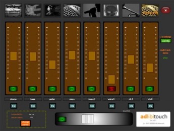 AdLibitouch Lite, un controlador OSC táctil e inalámbrico