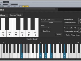 Viernes Freeware #61: Chordz, disparando acordes con una sola nota