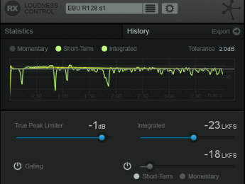 iZotope anuncia RX Loudness Control