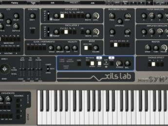 Xils-Lab miniSyn'X, un Elka Synthex en plugin