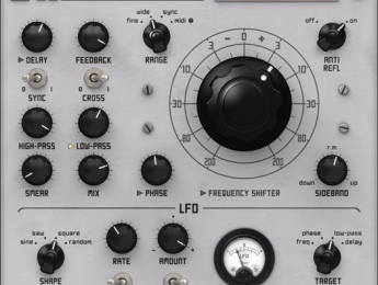 Echobode de Sonic Charge, un Bode shifter insertado en un delay