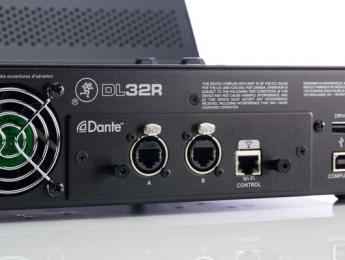 Llega la opción Dante para el mezclador Mackie DL32R