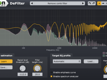 DeFilter, nuevo plugin de ecualización automática