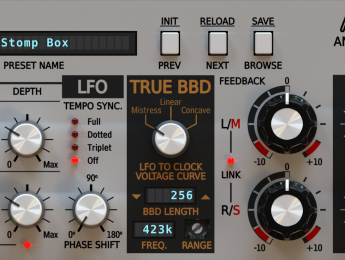 D16 revive su línea de efectos Silver con el nuevo flanger Antresol