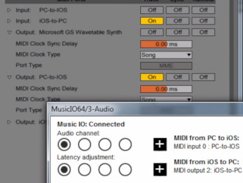 MidiMux, AudioMux y MusicIO llegan a Windows