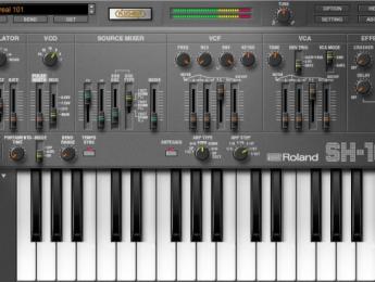 Roland lleva los sintes System-1 y SH-101 a formato plugin