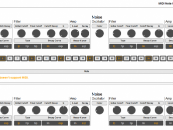 WebX0X muestra el poder del Web Audio