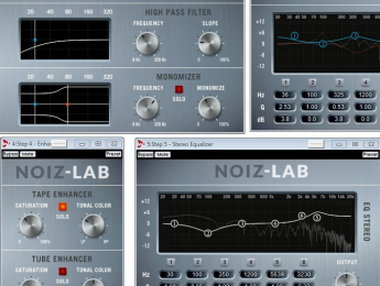 Noiz-Lab 7-steps, una suite de 7 plugins y una guía para mastering