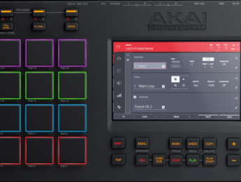 Akai MPC Touch, producción basada en pads y pantalla táctil