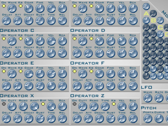 El sinte FM gratuito OXE ahora más accesible, con VST para Mac