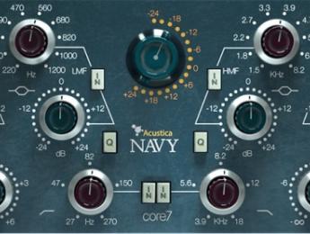 Navy, nuevo channel strip de modelado analógico de Acustica Audio