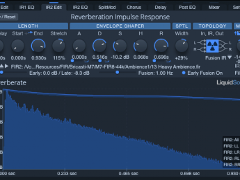 LiquidSonics lanza Reverberate 2 con una nueva tecnología de convolución