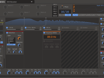 Multipass, un entorno multibanda para efectos