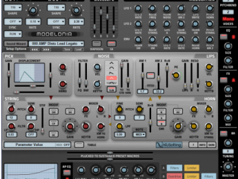 Modelonia 2.0 pone al día la síntesis de modelado físico de Nusofting