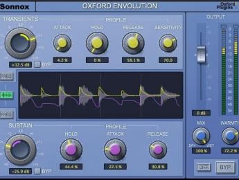 Sonnox lanza Oxford Envolution para moldeado de envolvente