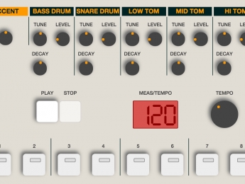 HTML909, una caja de ritmos TR-909 en tu navegador web