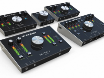 M-Audio renueva la línea de interfaces M-Track