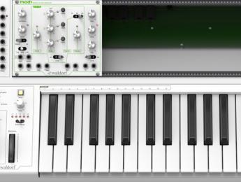Un vistazo al teclado kb37 y los módulos eurorack de Waldorf
