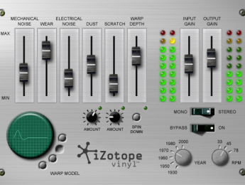Izotope reedita en freeware Vinyl, un efecto vinilo