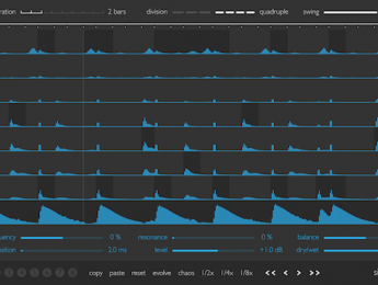 Sinevibes Array 3, un banco de filtros para secuencias de 'spectral gating'