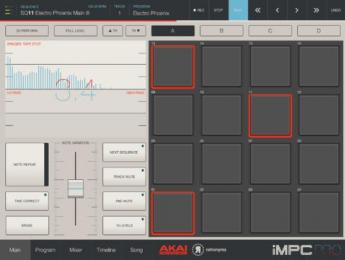 Nuevas funciones para Akai iMPC Pro en la versión 1.5