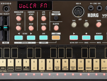 Korg Volca FM más cerca