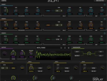Incipit de Inear Display, procesamiento masivo con delays