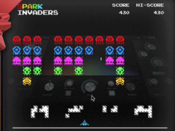 Juega al Space Invaders en UVI Workstation