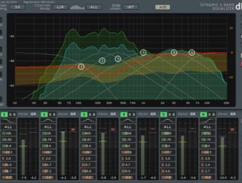TB-software dEQ6, ecualización dinámica multibanda estéreo y MS