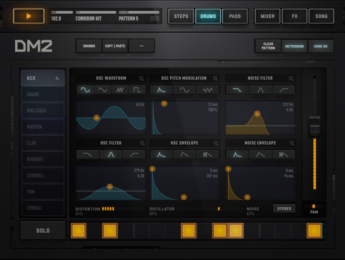 Audionomy DM2 apuesta por la síntesis de percusión en iPad