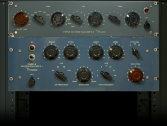 Acustica lanza Purple, dos ecualizadores de modelado analógico