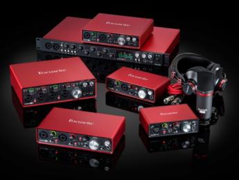 Focusrite presenta la segunda generación de las interfaces Scarlett