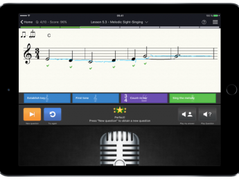 La app de entrenamiento auditivo EarMaster llega al iPad