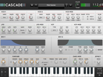 112db propone un nuevo modo de síntesis con su plugin Cascade