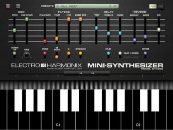 Electro-Harmonix Mini Synthesizer vuelve a la vida en iOS