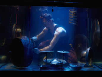 AquaSonic, cinco músicos dando un concierto bajo el agua
