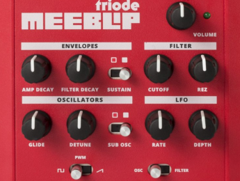 MeeBlip Triode, un minisinte de bajos que engorda sin cambiar de tamaño