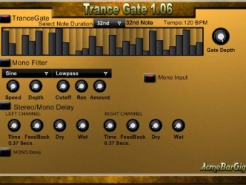 Nuevo plugin TranceGate de AcmeBarGig