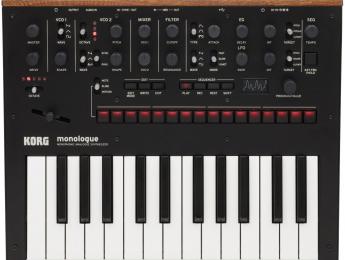 Korg Monologue, cinco colores para un coqueto Minilogue monofónico