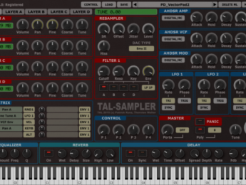 Tal-sampler añade soporte soundfont SF2