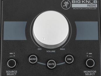 Mackie Big Knob Passive, Studio y Studio+, tres nuevos controladores de monitores