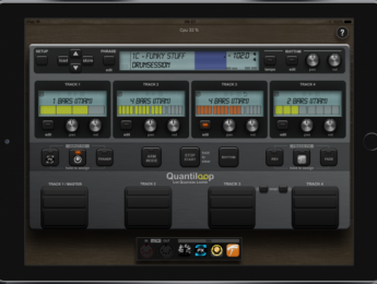 Quantiloop 2 convierte tu iPad en un pedal looper cuádruple